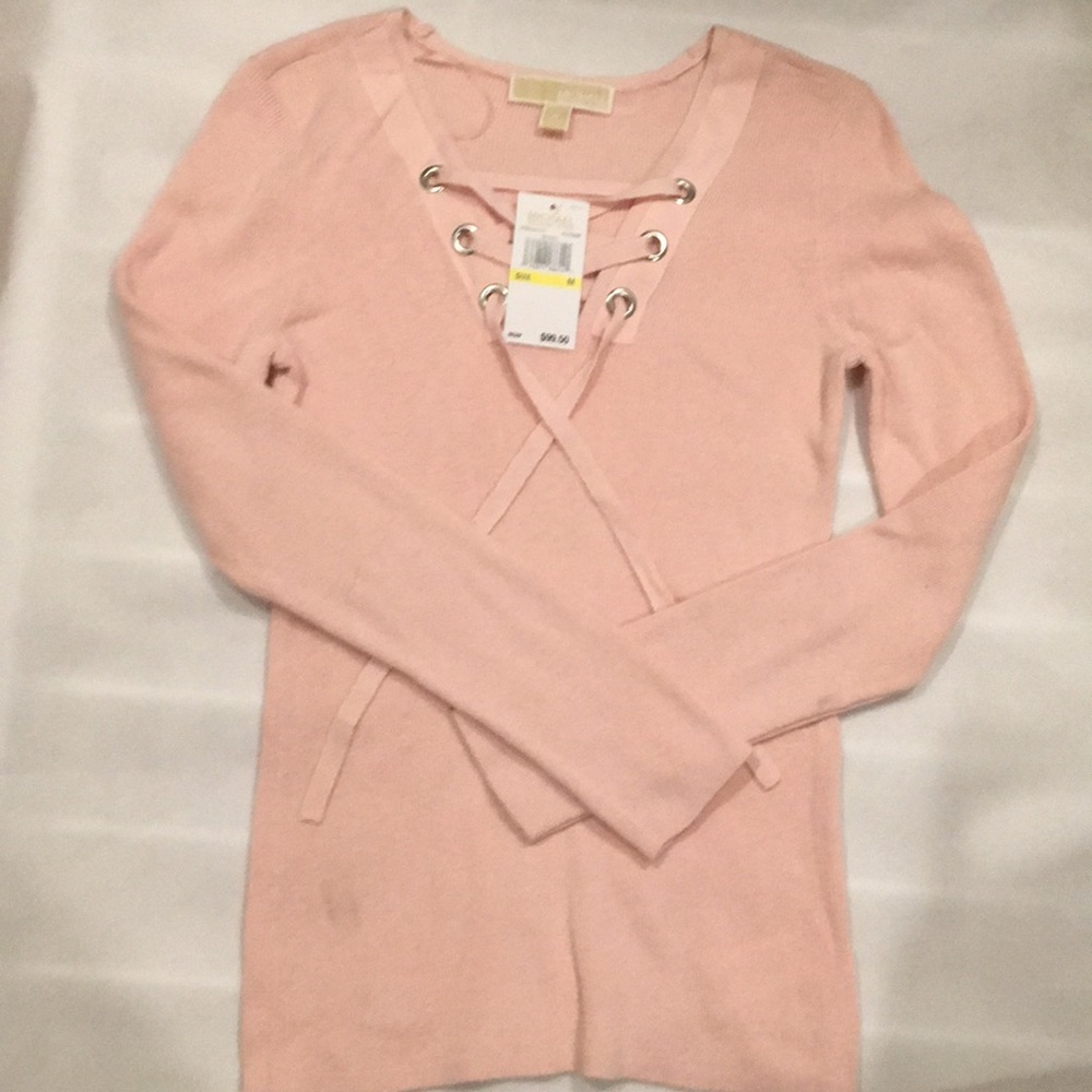 Pink Michael Kors sweater size med